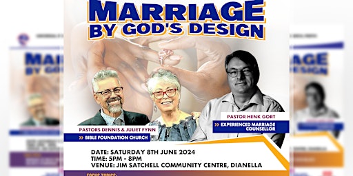Imagem principal do evento Marriage By God’s Design