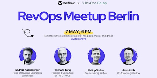 Immagine principale di RevOps Meetup - Berlin Edition 