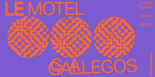Imagem principal do evento Le Motel + Gallegos