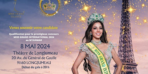 Imagem principal de Élection Miss Grand France 2024
