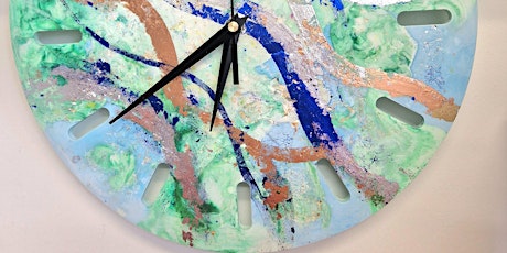 Clock making in Jesmonite