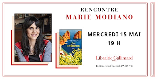 Imagem principal de Marie Modiano à la Librairie Gallimard