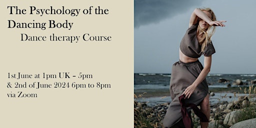 Psychology of the dancing body - dance therapy course primary image