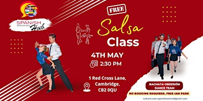 Hauptbild für Salsa class - free event