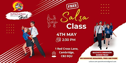 Imagem principal do evento Salsa class - free event