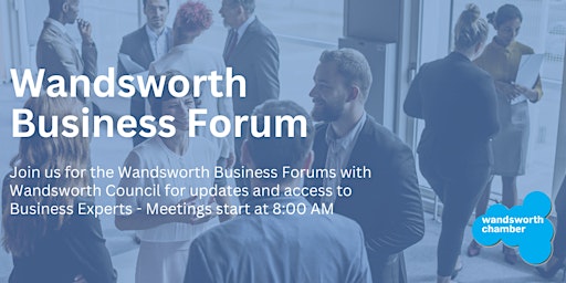 Imagem principal do evento Wandsworth Business Forum