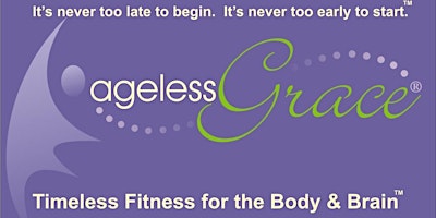 Imagem principal do evento Ageless Grace® Brain Health Fitness with Coach Kari