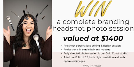 WIN a complete branding headshot photo session valued at $1400