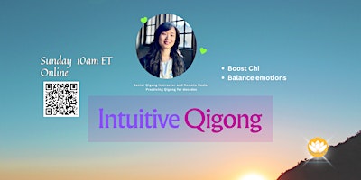 Imagem principal do evento Intuitive Qigong: Sunday Morning 10am (online)