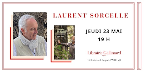 Laurent Sorcelle à la Librairie Gallimard