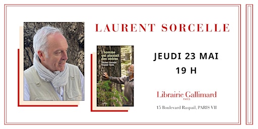 Laurent Sorcelle à la Librairie Gallimard  primärbild