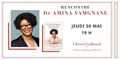 Dr Amina Yamgnane à la Librairie Gallimard primary image