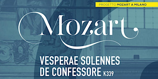 Vesperae Solennes de Confessore di W.A. Mozart primary image