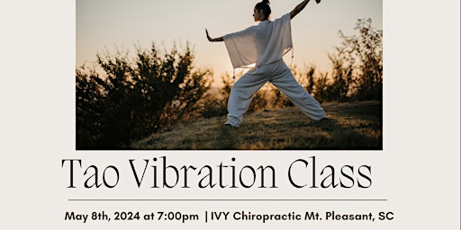 Imagem principal do evento Tao Vibration Class Hosted at IVY