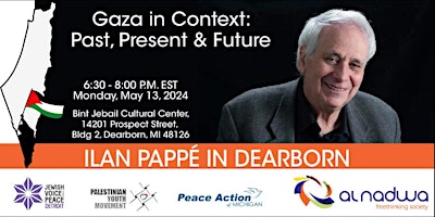 ILAN PAPPE on GAZA in Context: Past, Present & Future — Free Attendance! primary image