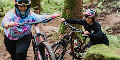 Primaire afbeelding van Women's Only Mountain Bike Skills Session - Intermediate (13 and Older)