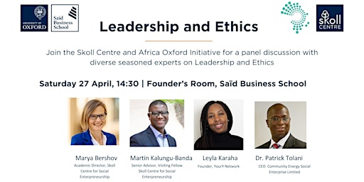 Imagem principal do evento Leadership and Ethics