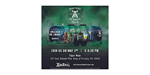Ardbeg Masters of Smoke Tour Comes to King of Prussia, Pa primary image
