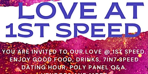 Imagem principal do evento POLY & ENM LOVE @ 1ST SPEED!