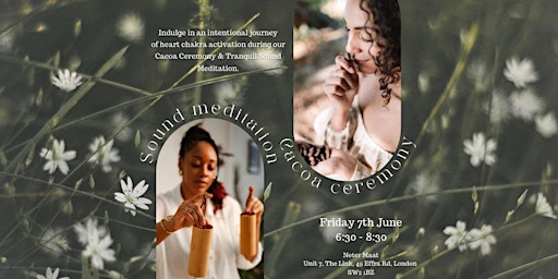 Image principale de The Sacred Cacao Journey with Sian & Natalie