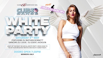 Over 30s Free  Entry :  White Party :  Club Burwood RSL : Retro Fun ! primary image