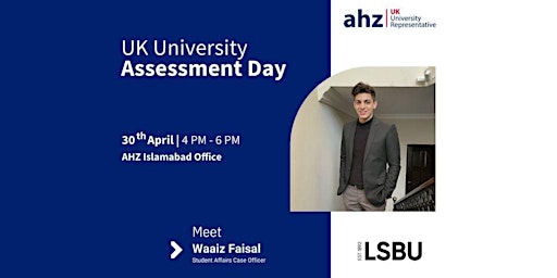 Immagine principale di London South Bank University Assessment Day @ AHZ Islamabad Regional Office 