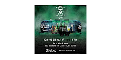 Imagem principal do evento Ardbeg Masters of Smoke Tour Comes to Claymont, Delaware