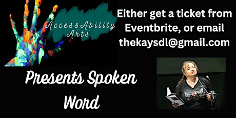 AccessAbility Arts Presents Spoken Word