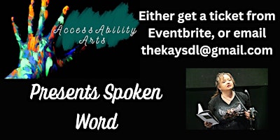 AccessAbility Arts Presents Spoken Word primary image