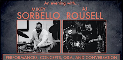 An Evening with Mikey Sorbello & AJ Rousell primary image