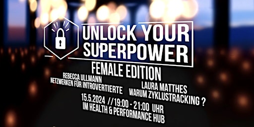 Imagem principal do evento Unlock Your Superpower