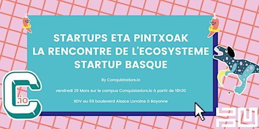 Imagem principal do evento Startups eta Pintxoak by Conquistadors.io