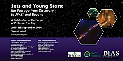 Imagem principal do evento Jets and Young Stars: the Passage from Discovery to JWST and Beyond