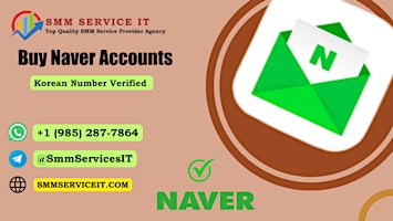 Worldwide Top Place To Buy Naver Accounts (Korean PVA Accounts) primary image