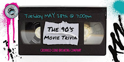 90’s Movies Trivia at Crooked Crab Brewing Company primary image