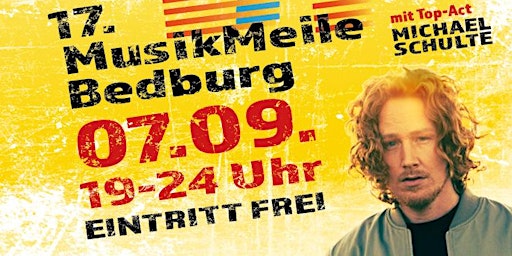 Imagem principal do evento 17. MusikMeile Bedburg
