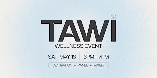 Imagem principal do evento The Apollo Wellness Initiative (TAWI)