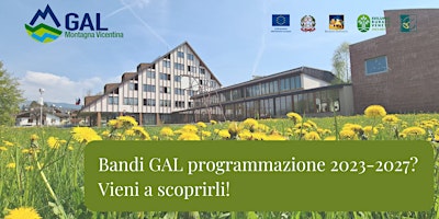 Primaire afbeelding van Avvio programmazione 2023-2027 e presentazione cronoprogramma bandi GAL