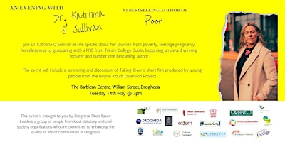 An Evening With Dr Katriona O'Sullivan primary image