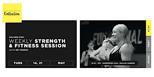 Tuesday Strength and Fitness with Izzy Crawley.  12.30pm start!  primärbild