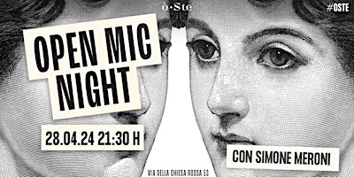 Imagen principal de Open Mic Night | Con Simone Meroni 28.04