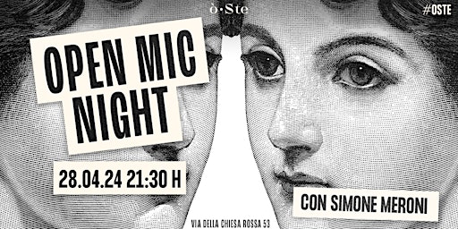 Hauptbild für Open Mic Night | Con Simone Meroni 28.04