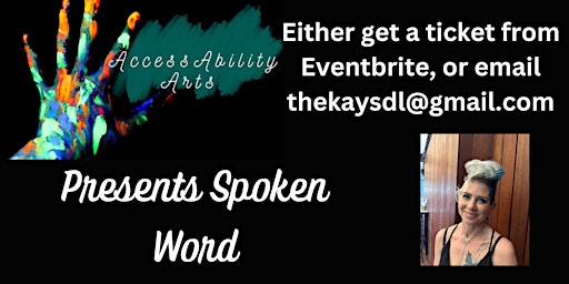 Hauptbild für AccessAbility Arts Presents Spoken Word