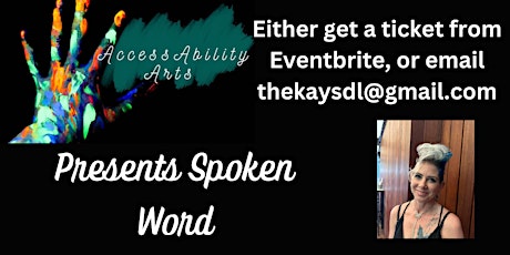 AccessAbility Arts Presents Spoken Word