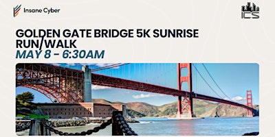 Image principale de Golden Gate Bridge 5k Sunrise Run/Walk