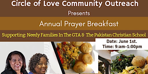 Primaire afbeelding van Circle of Love Community Outreach Annual Prayer Breakfast