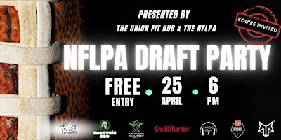 Primaire afbeelding van NFL Draft Party Present by The Union Fit Hub &  The NFLPA