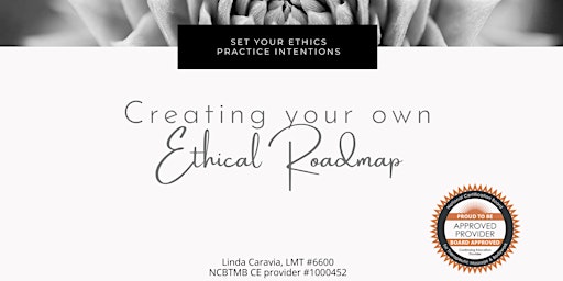 Creating Your Own Ethical Roadmap - Online Zoom class 9.15.24 primary image