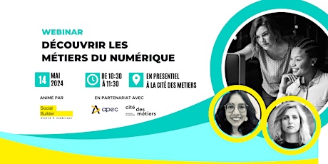 Atelier - Découvrir les métiers du numérique : Tour d'horizon