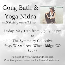 Gong Bath and Yoga Nidra